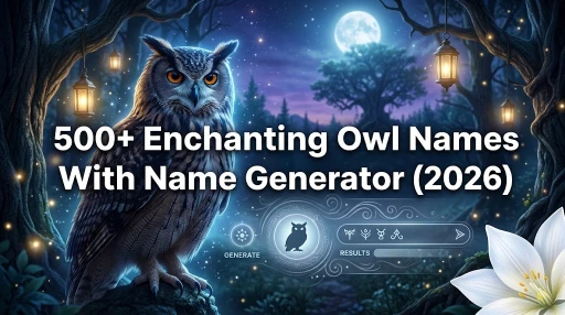 Enchanting Owl Names With Name Generator