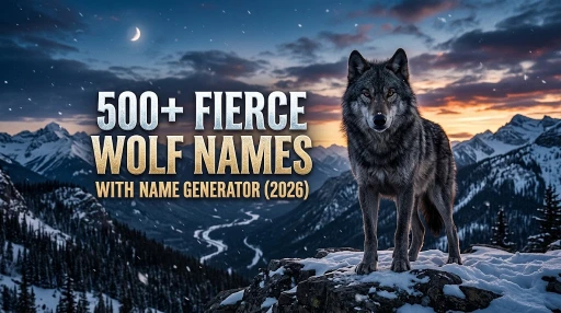 Fierce Wolf Names With Name Generator