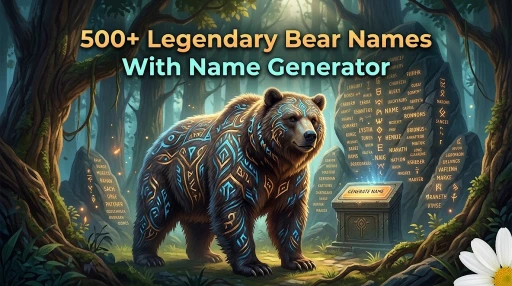 Legendary Bear Names With Name Generator