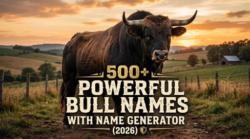 Powerful Bull Names With Name Generator