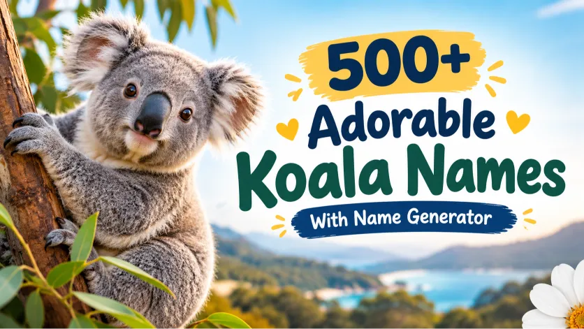 Adorable Koala Names With Name Generator