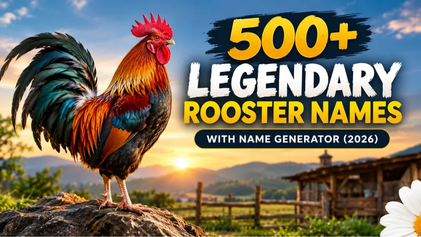 Legendary Rooster Names With Name Generator