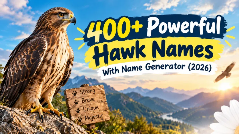 Powerful Hawk Names With Name Generator